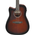 Ibanez AAD51LCE Left-handed A/e Guitar, Solid Spruce Top, Dark Violin Sunburst. Fixed Price $429.99.