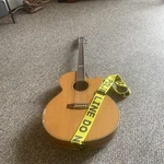 Cort Electric Acoustic Guitar As Is Damage Top See Photo. Fixed Price $202.95.