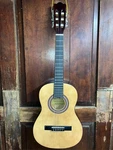 Lucida LK-2 1/2 Size Classical Nylon String Acoustic Student Child's Folk Guitar. Fixed Price $99.00.