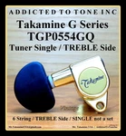 Takamine Series TGP0554GQ Tuner Single / Gold W Ebonized Button Treble Side. Fixed Price $34.95.