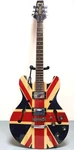 Aria Pro Ii TA-40 Union Jack Semi Hollow Electric Guitar Korea 1990S W/gig Bag. Fixed Price $627.98.