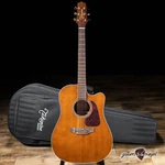 Takamine P5DC-WB Dreadnought Cutaway Guitar W/ Case Whiskey Brown. Fixed Price $2349.00.
