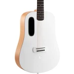 Lava Music Blue Original Acoustic - Walnut / Frost White With Lite Bag. Fixed Price $278.00.