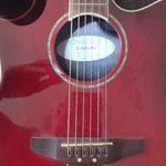 Ovation Celebrity Acoustic-electric Guitar 6-STRING Red Dreadnought Right-handed. Fixed Price $260.00.