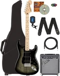 Fender Squier Affinity Stratocaster Fmt Hss - Black Burst W/ Frontman 10G Amplif. Fixed Price $499.99.