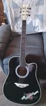 Esteban Rock On Limited "crystal Heart" Acoustic/electric Guitar W/. Fixed Price $337.50.