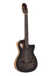 Angel Lopez Hybrid Nylon Electric Semi-acoustic Guitar, Black. Fixed Price $489.99.