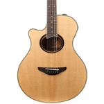 Yamaha APX700II Left-handed Thinline Acoustic-electric Guitar, Solid Spruce Top. Fixed Price $749.99.