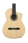 Cordoba C1M-CE Acoustic-electric Cutaway Nylon String Classical Guitar, Natur.... Fixed Price $381.03.