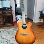 Ovation 12 String Acoustic Electric Guitar. Fixed Price $400.00.