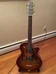Godin 5TH Avenue Acoustic-electric Guitar Hollow Body Brown 6 String. Fixed Price $850.00.