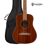 Fender California Standard Redondo Mini W/bag - Natural Sapele. Fixed Price $229.99.