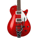 Gretsch G6129T Players Edition Jet Ft With Bigsby Electric Guitar Red Sparkle. Fixed Price $2799.99.