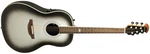 Ovation Ultra 1516 Mid Depth Acoustic-electric Guitar Silver Shadow. Fixed Price $799.00.