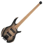 Cort Space 4 Star Dust Black Headless Bass Guitar Poplar Burl Bartolini MK-1. Fixed Price $779.99.