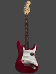 1998 Fender Stratocaster (mexico) Candy Apple Red- Original With Hsc. Fixed Price $455.99.