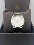 Bulova 98B424 Classic Two Tone Stainless Steel Quartz Men's Watch 39MM. Fixed Price $125.00.