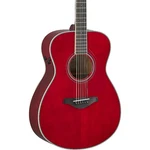 Yamaha Fs-ta Transacoustic Concert Acoustic-electric Guitar Ruby Red. Fixed Price $679.99.