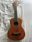 Ukelele Oscar Schmidt By Washburn OU5E Gloss & Abalone With Violin Case. Fixed Price $200.00.