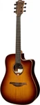 Lag Guitars Tramontane 118 Dreadnought Cutaway Acoustic-electric Brown Shadow. Fixed Price $759.00.