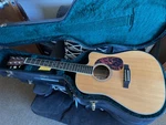 DC-16OGTE Acoustic Guitar W/martin Case Ovangkol. Fixed Price $1350.00.