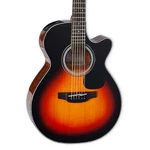 Takamine GF30CE Grand Concert A/e Guitar, Solid Spruce Top, Gloss Brown Sunburst. Fixed Price $482.31.