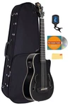 Kala Ubass-jymn-bk-fs Black Journeyman Mahogany Acoustic-electric U-bass Ukulele. Fixed Price $369.00.