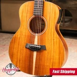 Taylor Gs Mini-e Koa Left-handed Acoustic/electric Guitar With Gig Bag. Fixed Price $999.00.