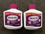 Pack Miralax Laxative Powder 45 Days 26.9 Oz Value Size 06-27+. Fixed Price $48.99.