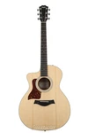 Taylor 214CE Left-handed Acoustic-electric Guitar Layered Koa Back Sides. Fixed Price $1099.00.