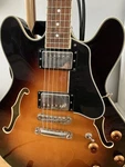 Eastman T386SB Classic Semi Hollow Guitar With Case. Fixed Price $1100.00.