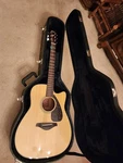 Yamaha Acoustic Electric Guitar FGX700SC. Fixed Price $325.00.