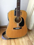 Aria Acoustic-electric Guitar With Sound Hole Customization, Handmade Logo. Fixed Price $474.29.
