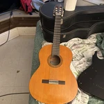 Yamaha CGS103A 3/4 Classical Guitar Brown 6 String Right-handed W/ Hard Case. Fixed Price $125.00.