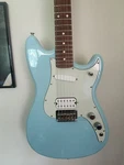 Fender Duo Sonic Hs Electric Guitar Daphne Blue. Fixed Price $575.00.