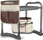 Aimerla Foldable Garden Kneeler Seat Heavy Duty Upgraded K3-BROWN,. Fixed Price $91.81.