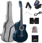 AC309CE 39 Inches Cutaway Nylon-string Classical Electric Guitar Build-in Pickup. Fixed Price $248.99.
