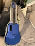 Lava Me 3 Smart Acoustic Guitar Blue W/ Original Case + Charger. Fixed Price $450.00.