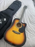 Tourtek Acoustic Guitar Gig Bag + Sunburst Brand New. Fixed Price $120.00.