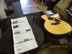 Taylor Guitar Model 254CE Dlx. Fixed Price $1300.00.
