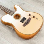 Mint Fender Finneas Acoustasonic Player Telecaster Guitar, Cappuccino Fade. Fixed Price $1399.99.