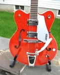 Gretsch G5122DC Double Cutaway Mint Bigsby B60 Tailpiece W/black-case 680-#11. Fixed Price $799.00.