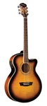 Washburn EA15 Festival Series Mini Jumbo Cutaway Acoustic Electric Guitar.. Fixed Price $359.00.