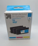 Up & Hp 952 3 Color Printer Ink Cartridges Cyan Magenta Yellow. Fixed Price $11.40.