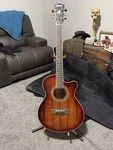 Washburn EA55G-A Acoustic-electric Guitar Cutaway Brown 6-STRING Full Size. Fixed Price $285.00.