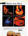 PPOT5 Picture/advert 11X8 Yamaha Guitars, FG-432S, FG-412-12, FGX-412C. Fixed Price $12.14.