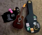 Miranda Lambert Signed Autograph Fender Acoustic Guitar Keeper Of The Flame Tour. Fixed Price $600.00.