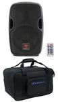 Rockville BPA8 8" Powered 300W Dj Speaker Bluetooth+carry Bag. Fixed Price $149.90.