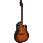 Ovation CE44-1 Celebrity Elite Mid-depth Acoustic Electric Guitar, Sunburst. Fixed Price $574.00.