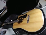 Washburn D10SCE Dreadnought Acoustic - Electric Guitar Natural Hard Case Too!. Fixed Price $450.00.